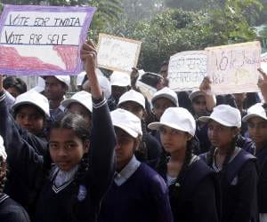 Vote Awareness Campaign by School Students