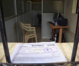 Stalled work in government offices