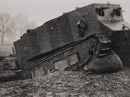 invention of tanks in world