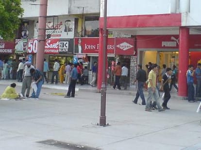 condition of chandigarh market and sector