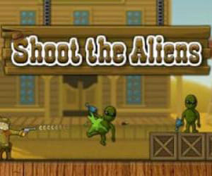 Shoot the aliens game