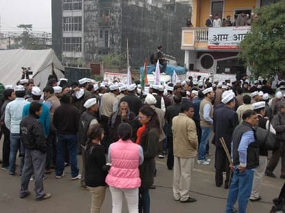 Arvind kejriwal rally in ahemdabad