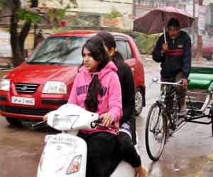 Ghaziabad, full of a little rain