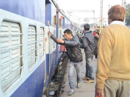 train platform will be changed due to modi's rally