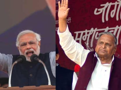 Mulayam targets Modi in Dadri rally