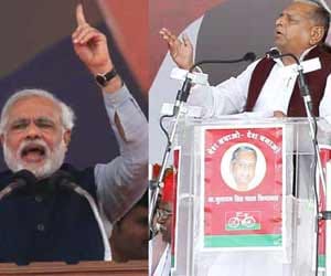 mulayam attaks modi, calls him liar