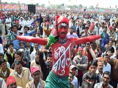 modi's wave stopped in agra