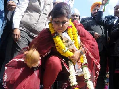 aap candidate savita bhatti special interview