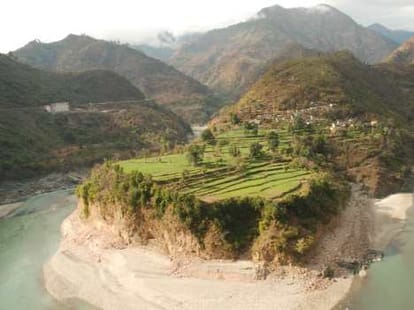land for army in chamoli district.