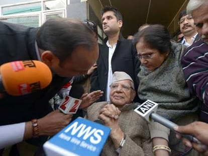 clash over nd tiwari property
