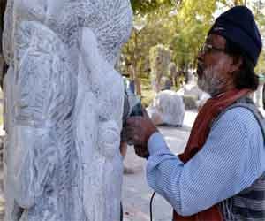 Festival exhibition of the works of art will