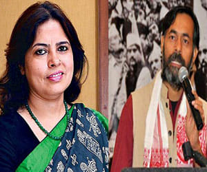 meenakshi lekhi will be the candidate for gurgaon loksabha from bjp