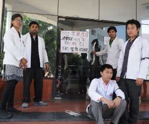 junior doctors on protest