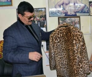 mla pranav singh champion say about leopard skin