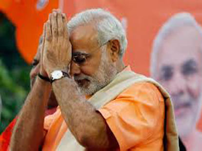 comics based on modi praise him alot