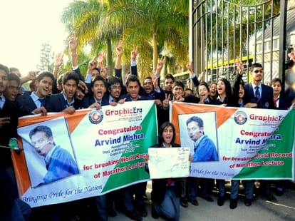 arvind broke guinness book of world record