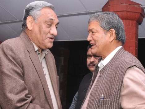 harish rawat met satpal maharaj