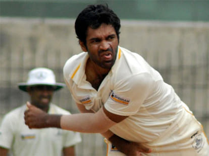 Policemen beaten IPL cricketer