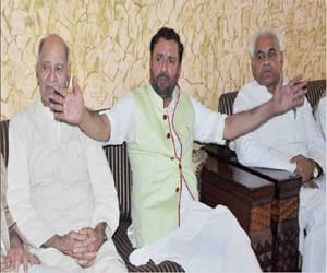 Bhadana disagree with Raj Babbar's candidature in Faridabad