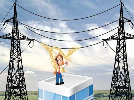 33 kv line fall on women, died