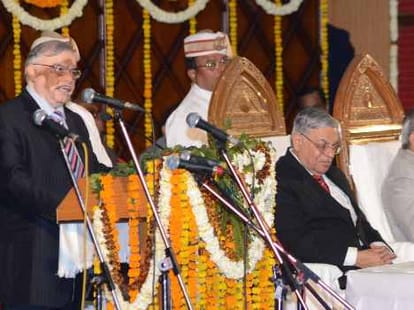 Chief justice of india p.sathashivam in lucknow