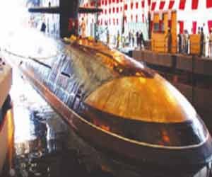 An accident happend in Indian navy's under production summarine  