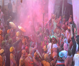 Holi celebrations