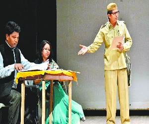 Natak Manchan at Punjab Kala Bhawan