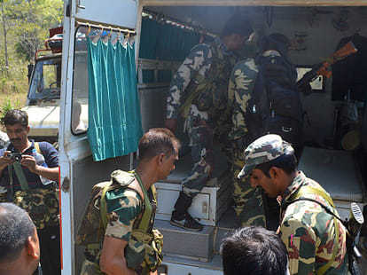 son of up killed in naxal attack