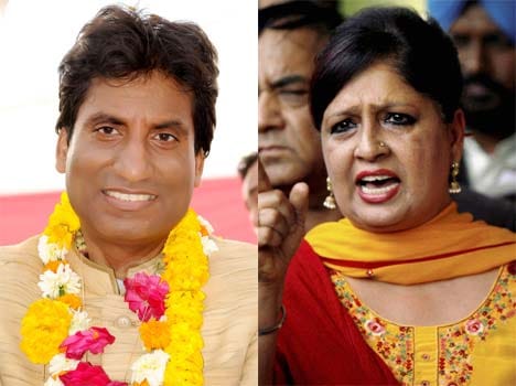 contenders who return loksabha election tickets to their respective parties