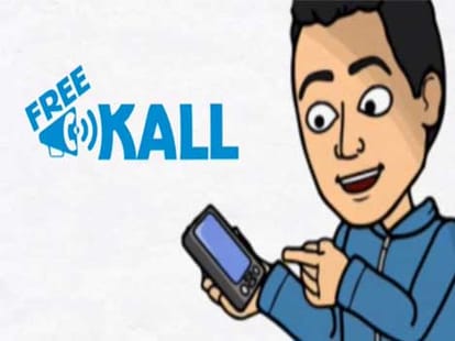 FreeKall allows ad-supported voice calls on phones without Internet