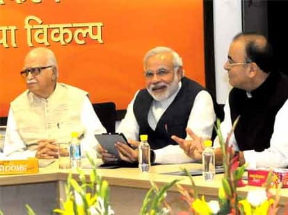 all about internal politics in bjp
