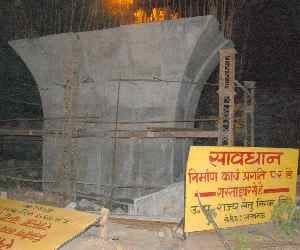 overbridge will be constructed near by mayawati's house