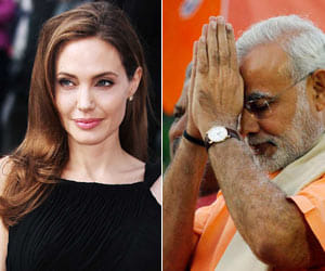 modi was married to angelina jolie, the brother of Salman!