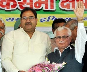 Narendra Modi Oath Ceremony Invitation to Abhay Chautala