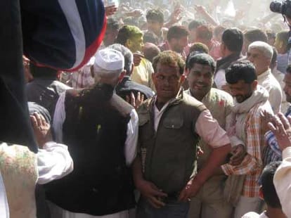 Liqour in Ajit Singh's Rally
