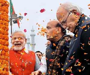 is bjp avoiding sants on election?