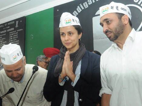 Know, aap candidate, Gul Panag real estate