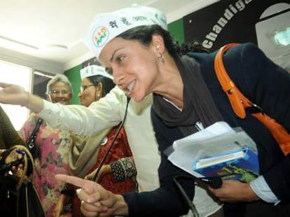 Know, aap candidate, Gul Panag real estate