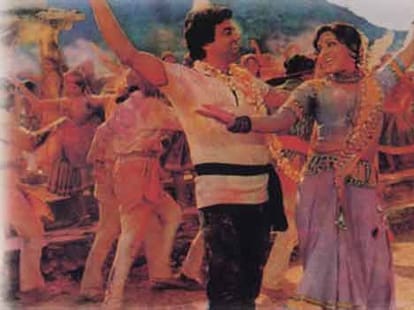 have you changed these scene of sholay film?
