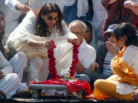 juhi chawla in haridwar