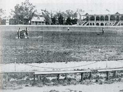 test cricket starts today at 1877