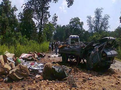 Moist use landmines to attack