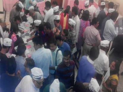 Dinner with kejriwal