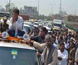 Electoral home, permanent home is in Ghaziabad