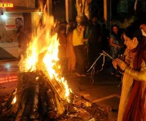 swine flu virus kill on holika dahan.
