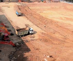 Sec 17 Multilevel Parking Construcution Work