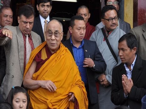 dalailama speech at tibatian school shimla