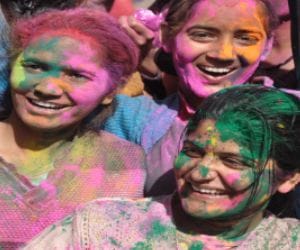 post holi celebration