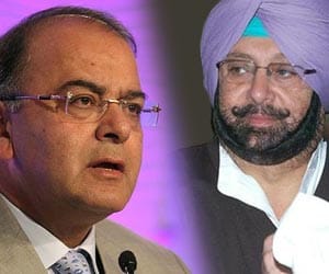 captain amrinder singh thanked to jaitley